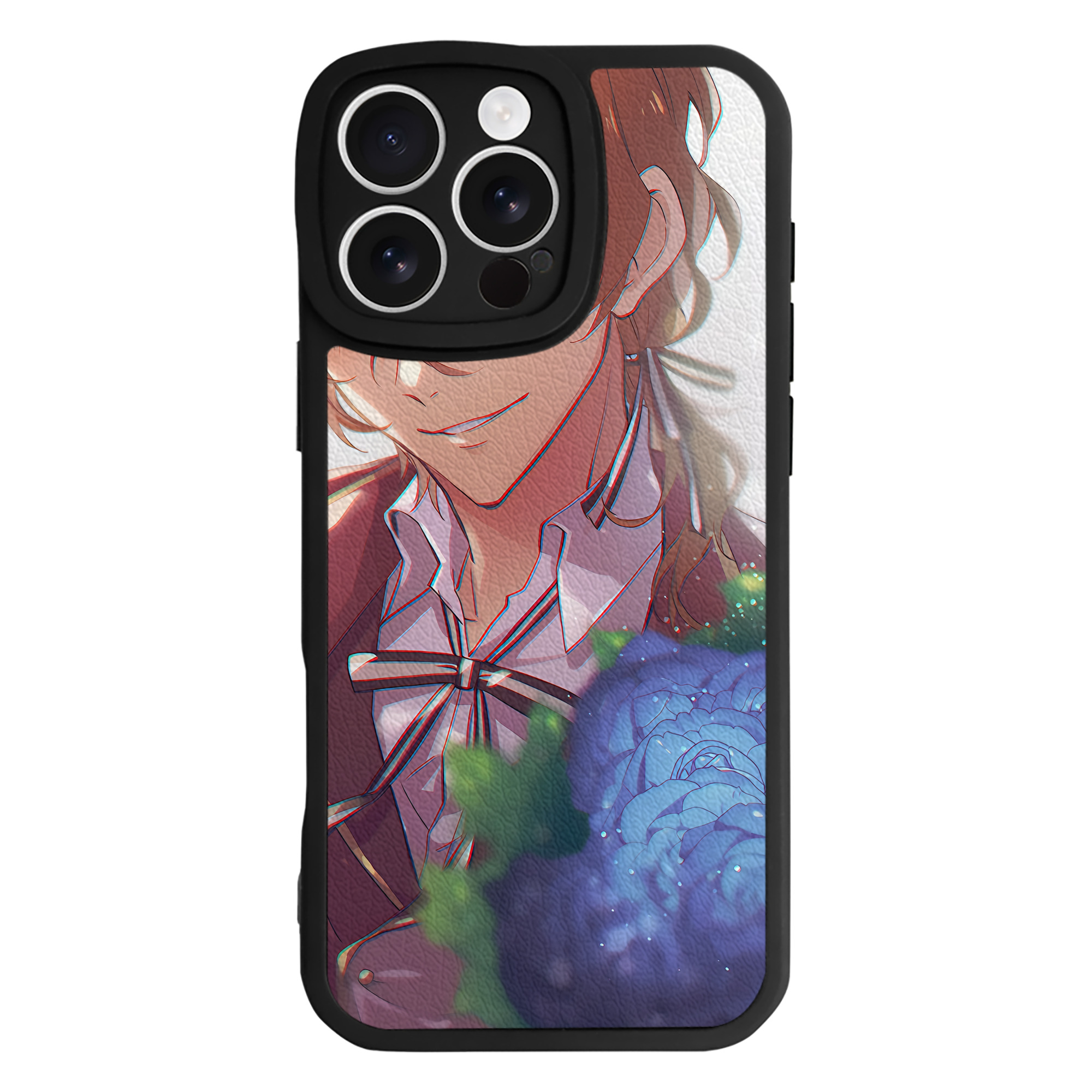 （画像用） 文豪ストレイドッグス Bungo Stray Dogs 【iPhone 16シリーズ対応】シリコンスマホケース（レザー調） 材質：シリコン